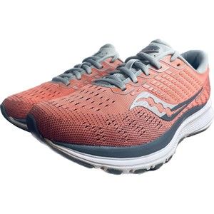 Saucony Ride 13 Coral Alloy Orange Running Sneaker || Women's Size 6.5 US